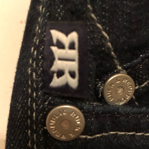 Rock & Republic “STELLA” edition dark blue straight leg. Size 26.Great condition - Picture 4 of 7